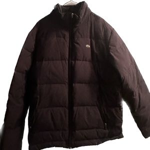 Lacoste down feather jacket size 5 L